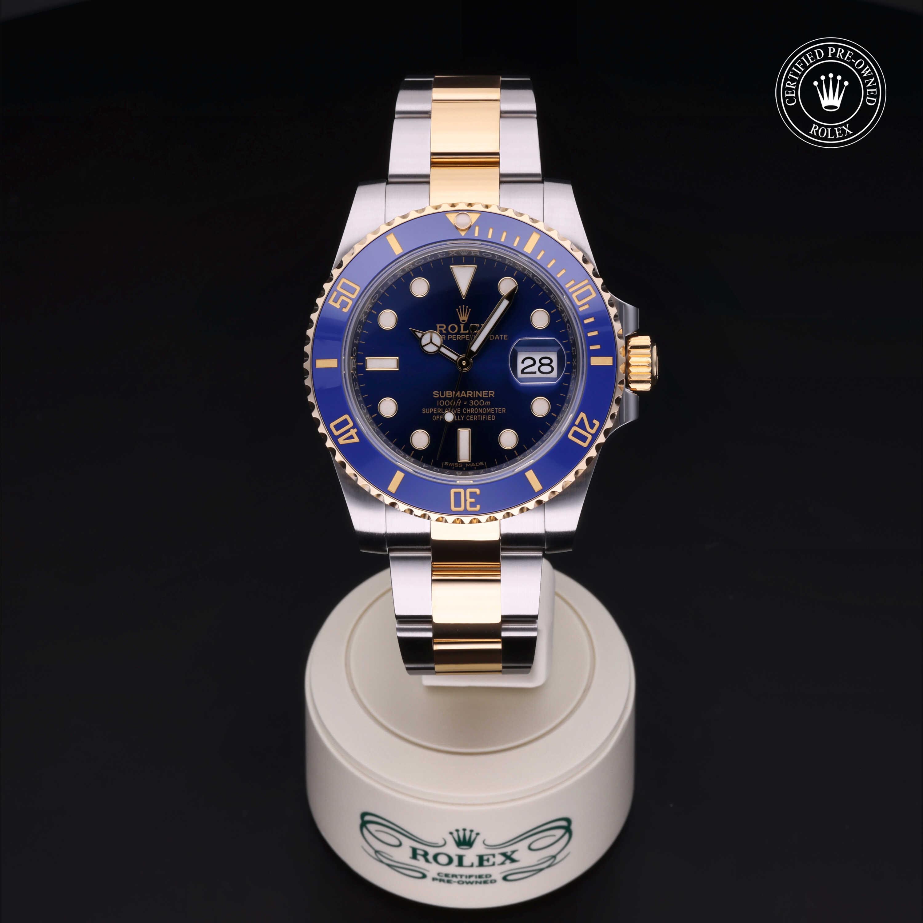 Rolex Submariner Date 360 view 116613LB