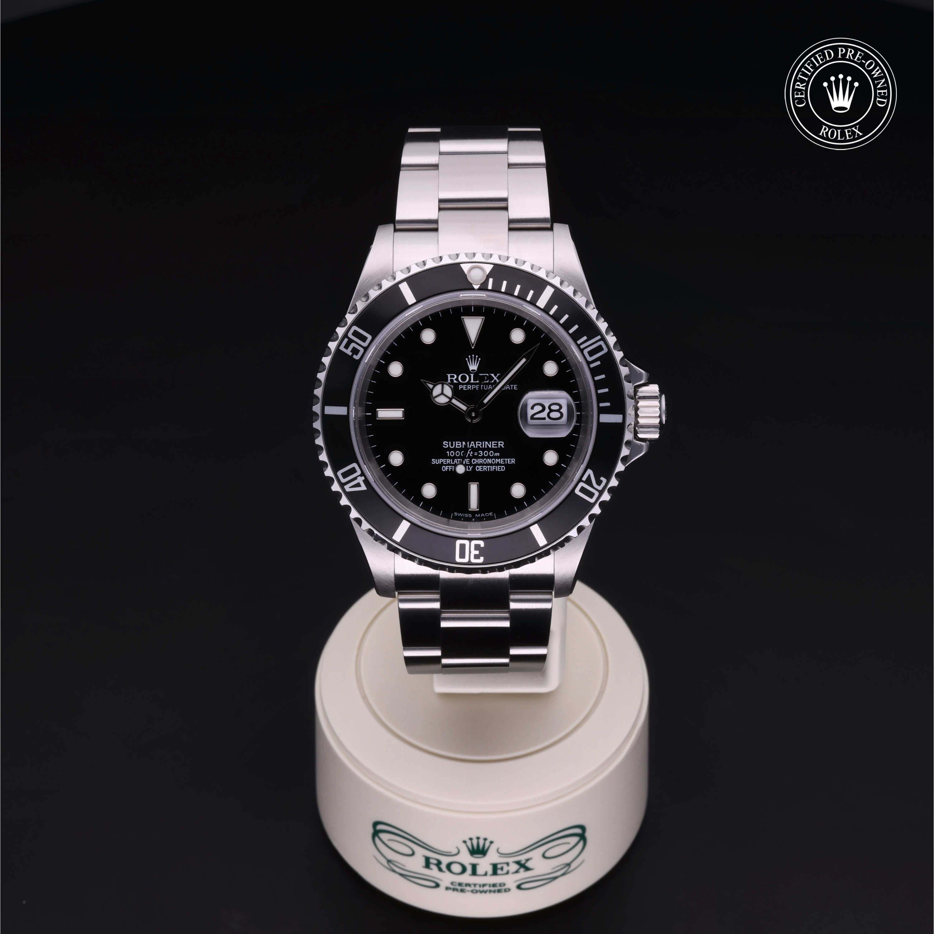 Rolex 潜航者日历型 360 view 16610