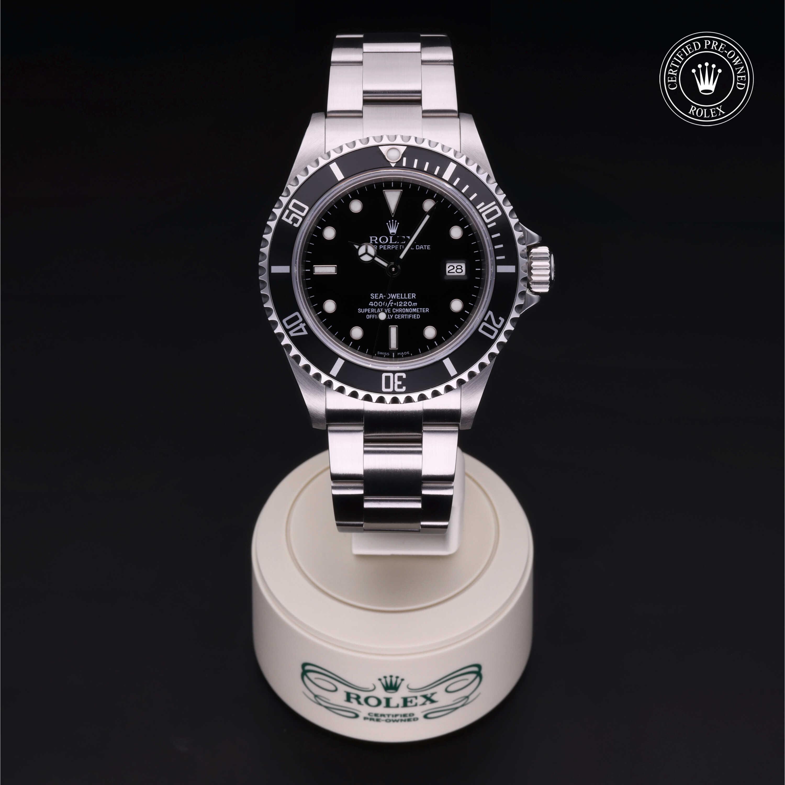 Rolex Sea-Dweller 360 view 16600