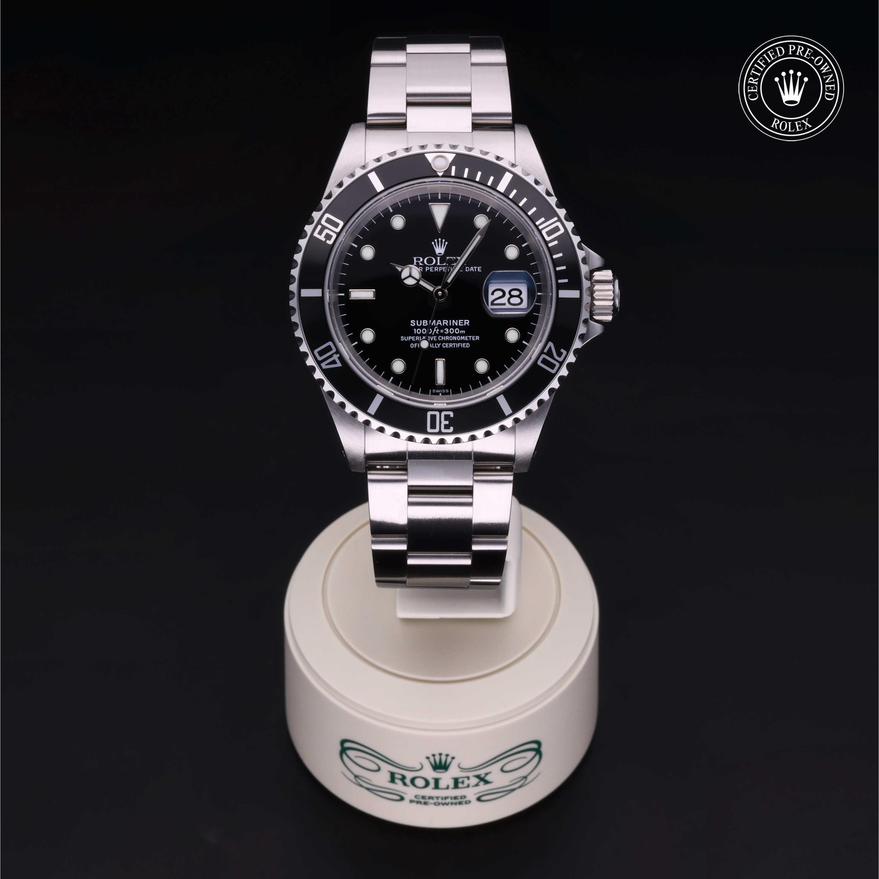 Rolex 潜航者日历型 360 view 16610