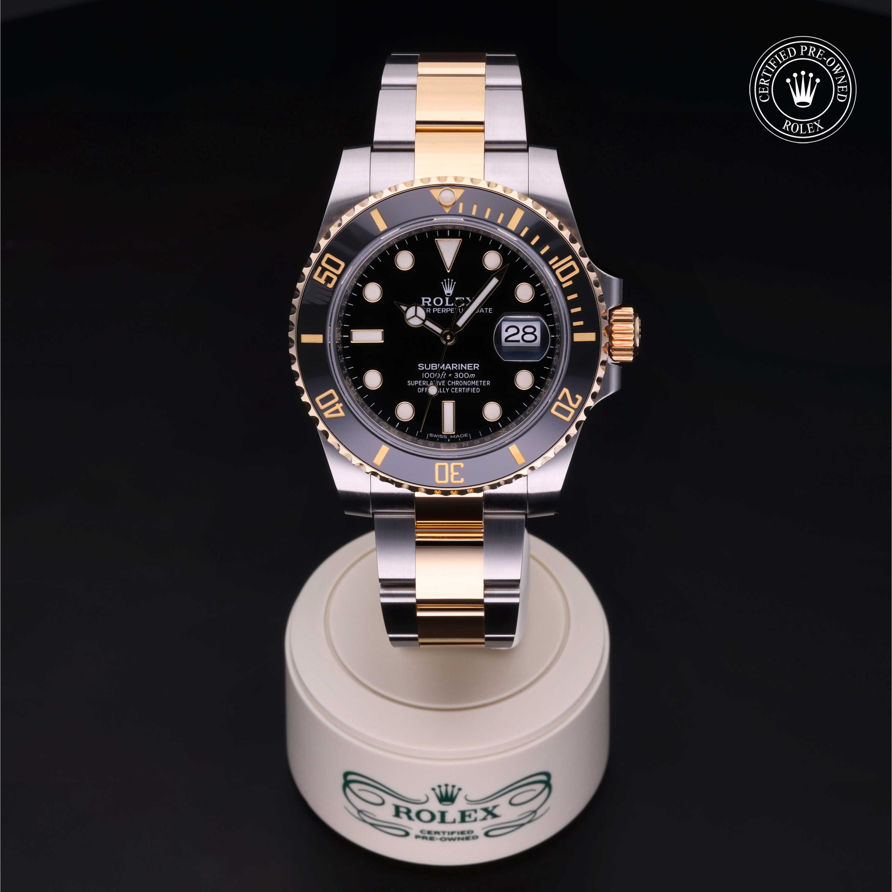 Rolex Submariner Date 360 view 116613LN