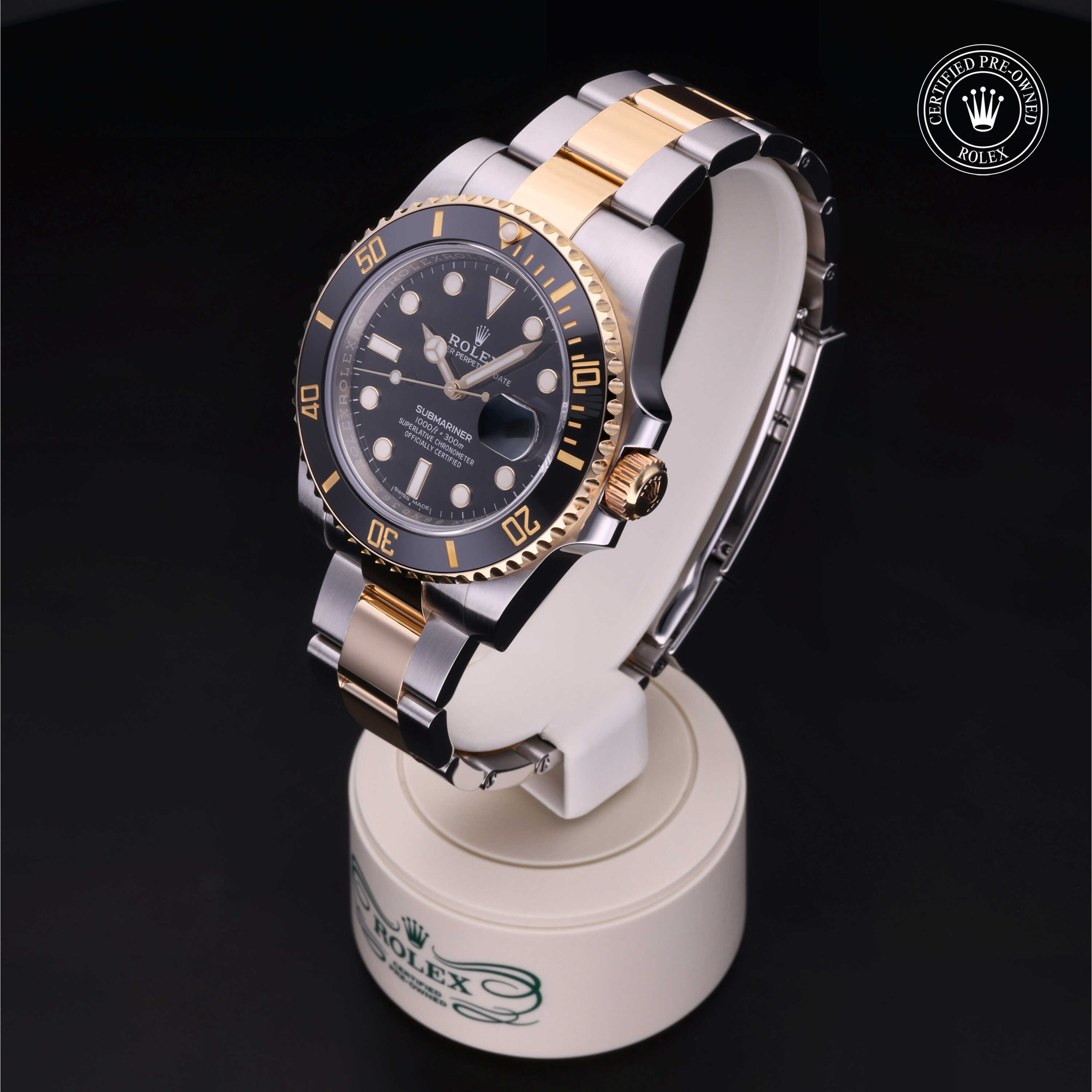 Rolex Submariner Date 360 view 116613LN