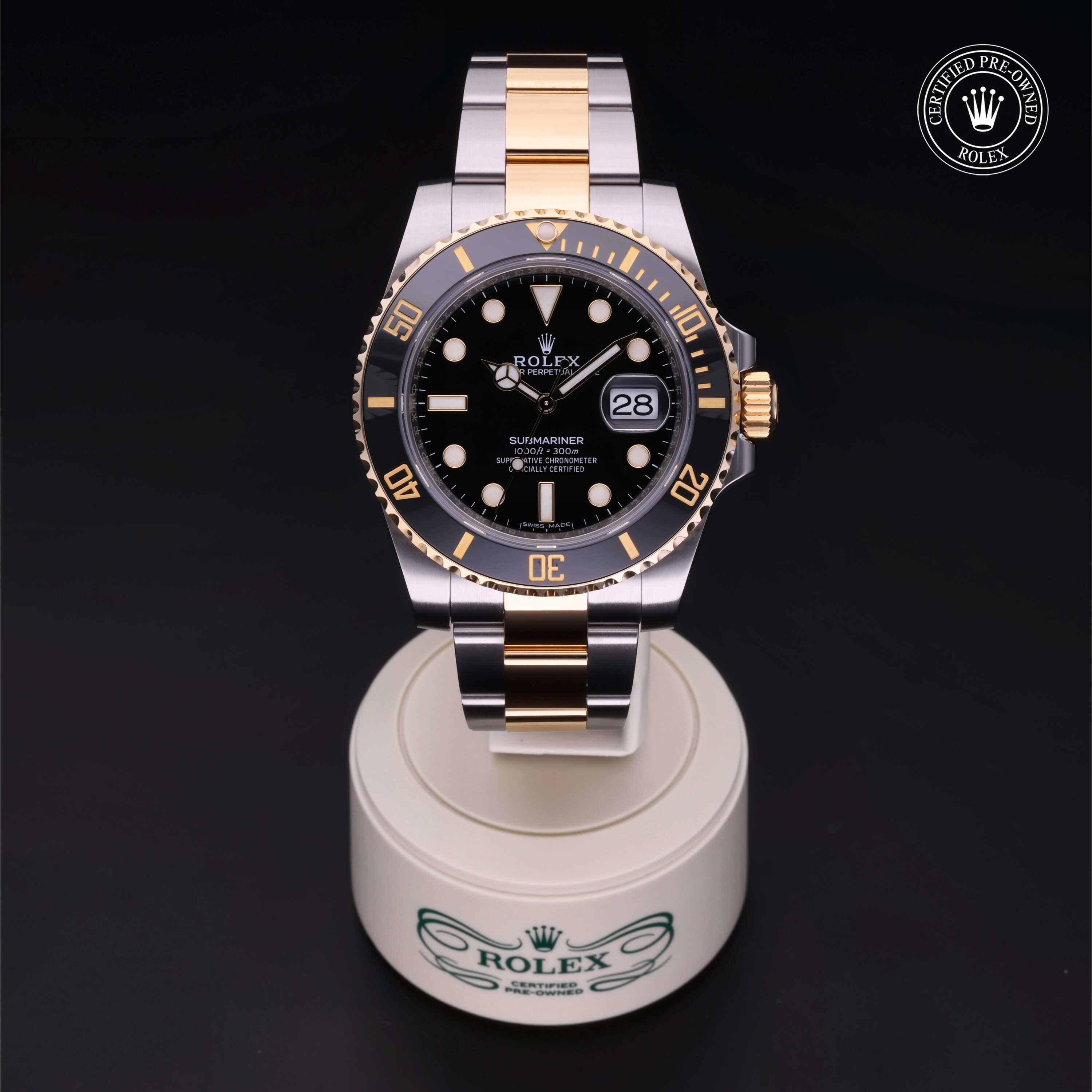 Rolex Submariner Date 360 view 116613LN