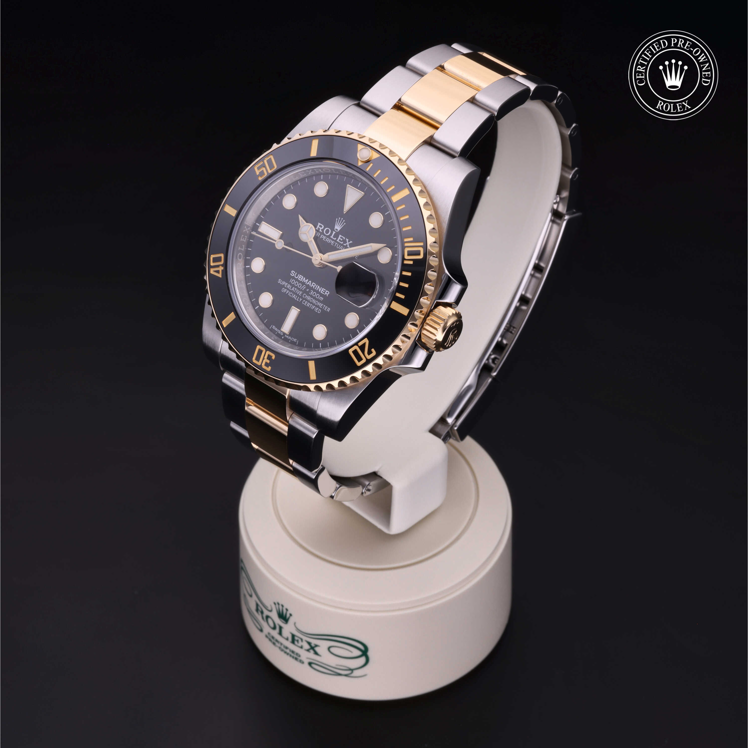 Rolex Submariner Date 360 view 116613LN