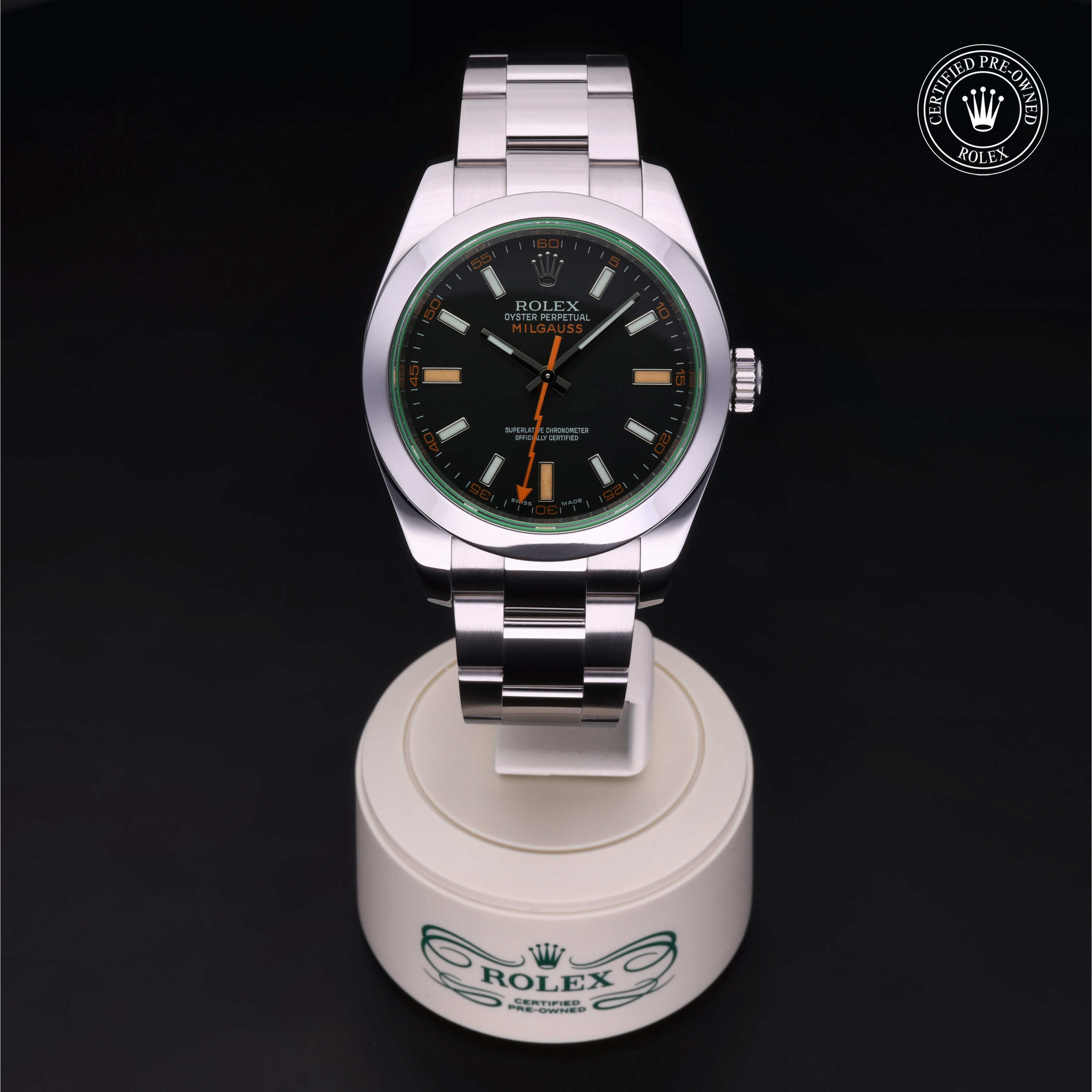 Rolex Milgauss 360 view 116400GV