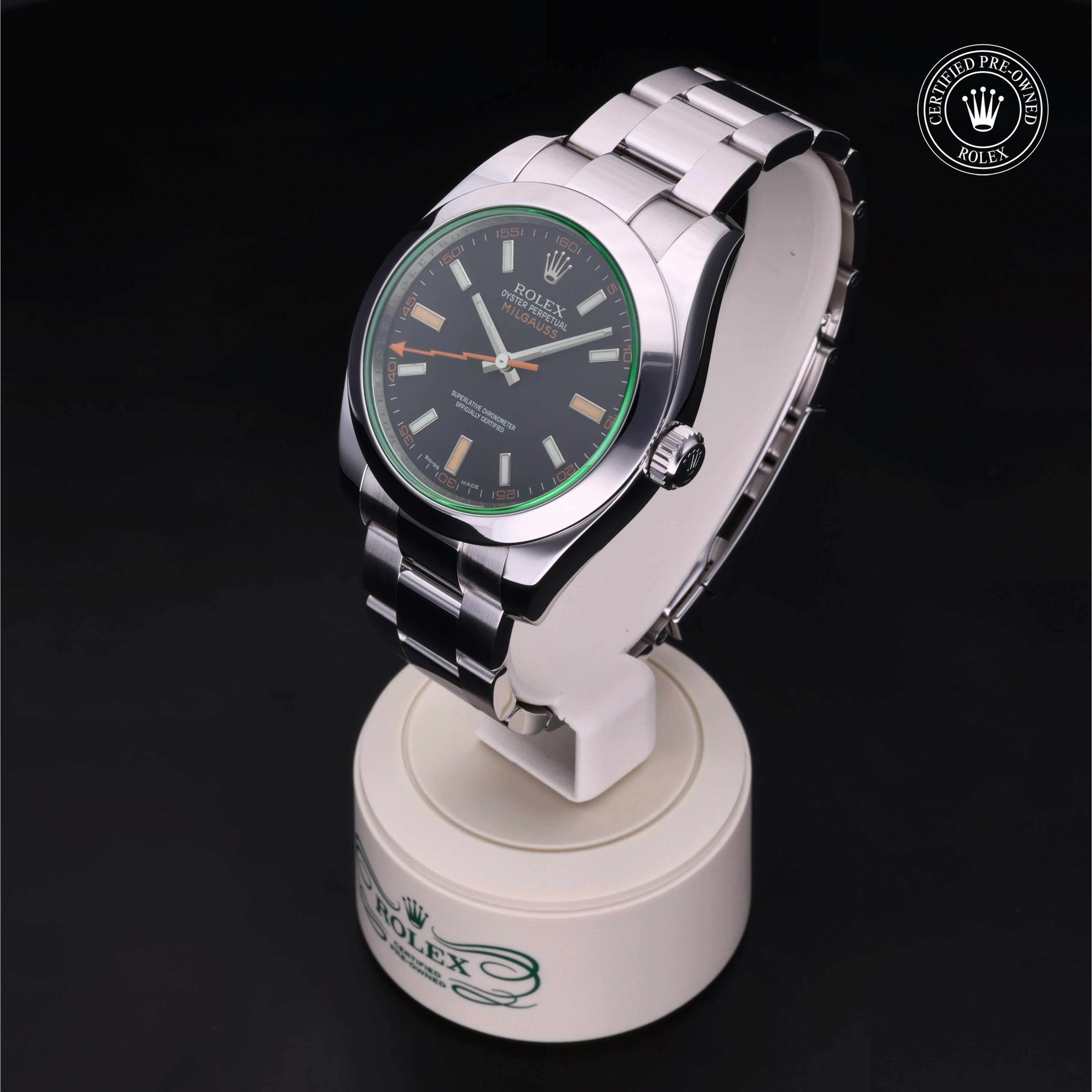 Rolex Milgauss 360 view 116400GV