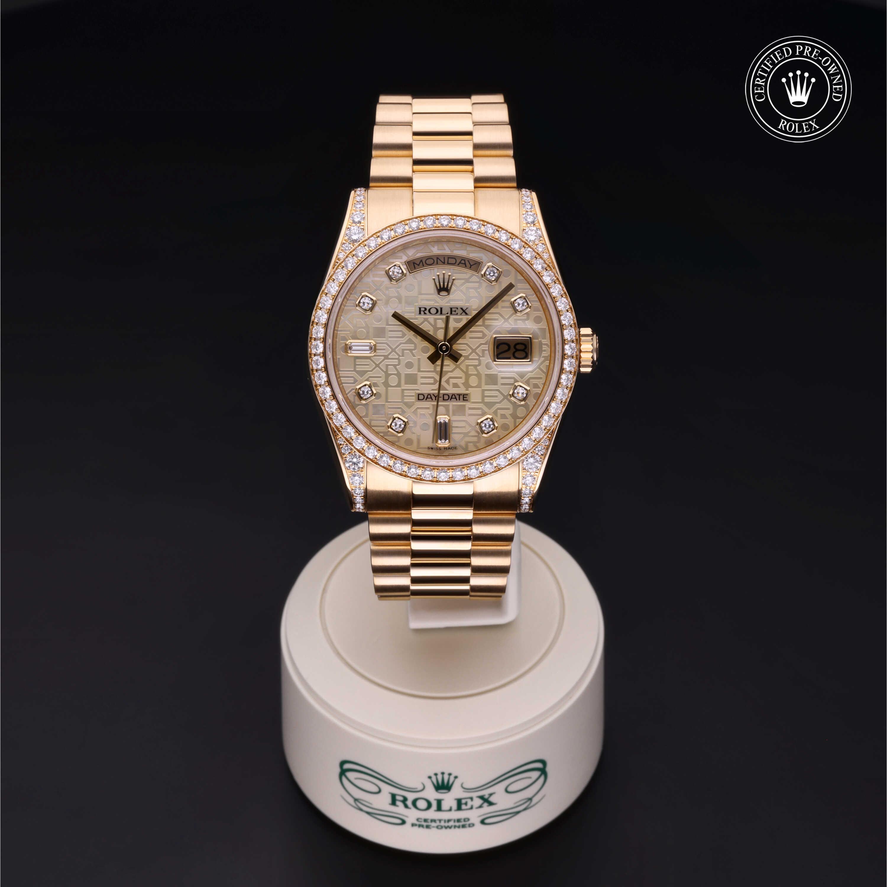 Rolex 星期日历型 360 view 118388