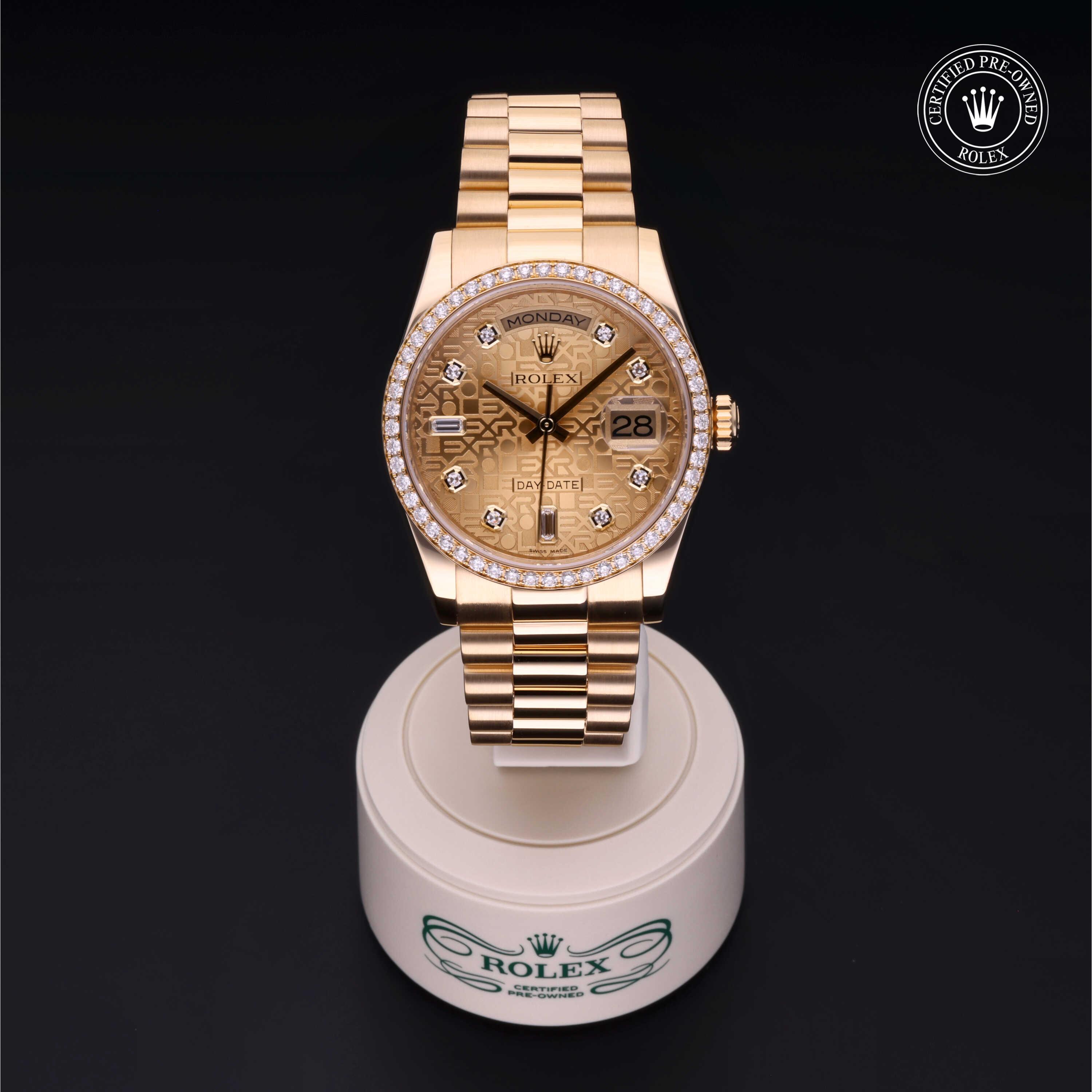 Rolex 星期日历型 360 view 118348