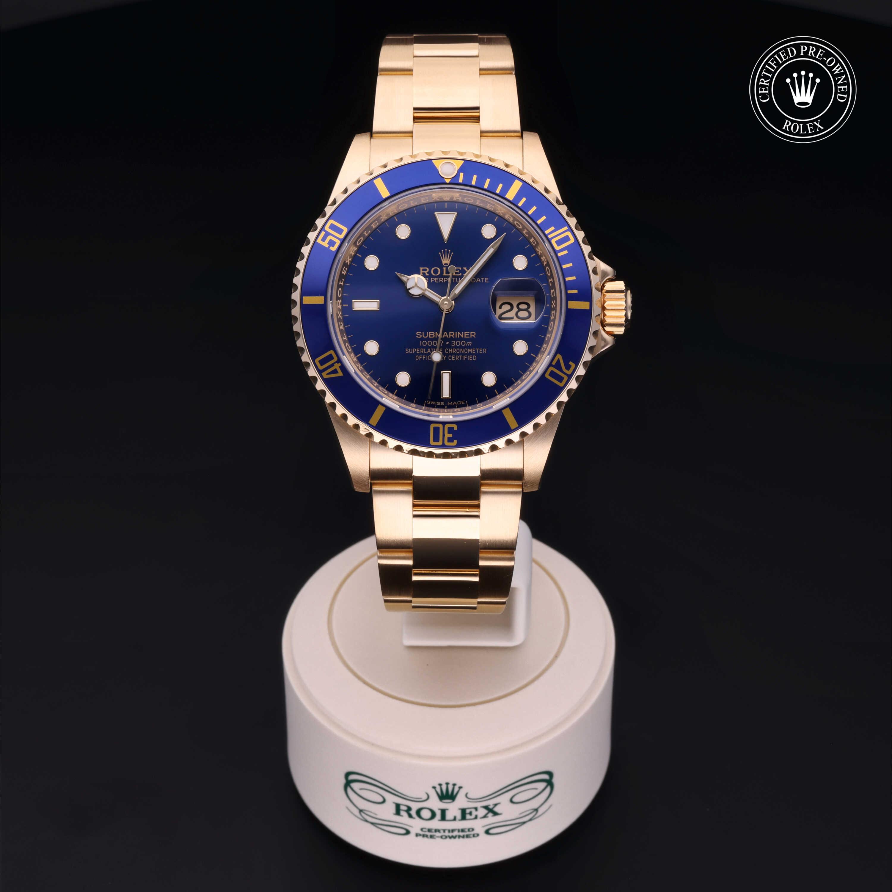 Rolex 潜航者日历型 360 view 16618