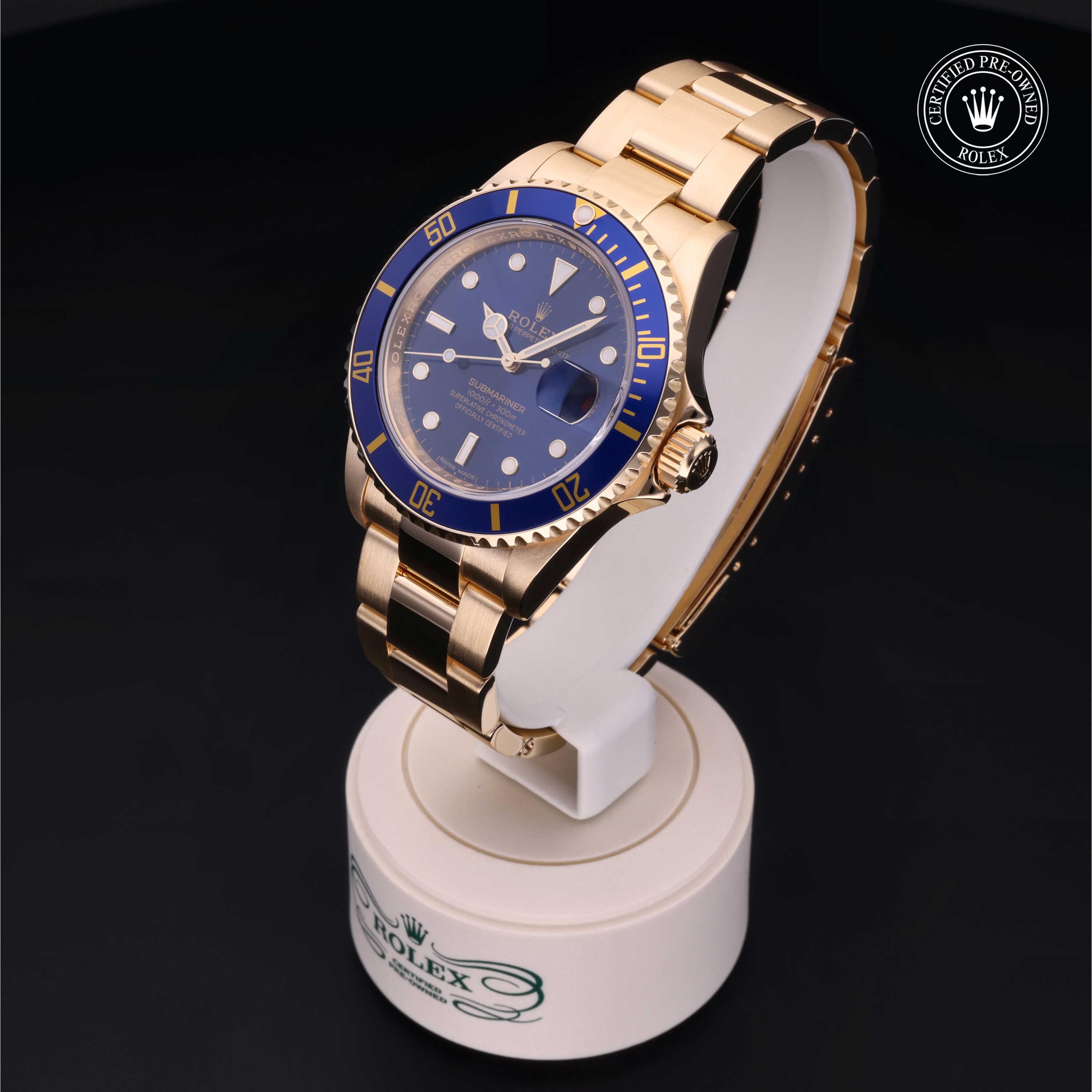 Rolex 潜航者日历型 360 view 16618