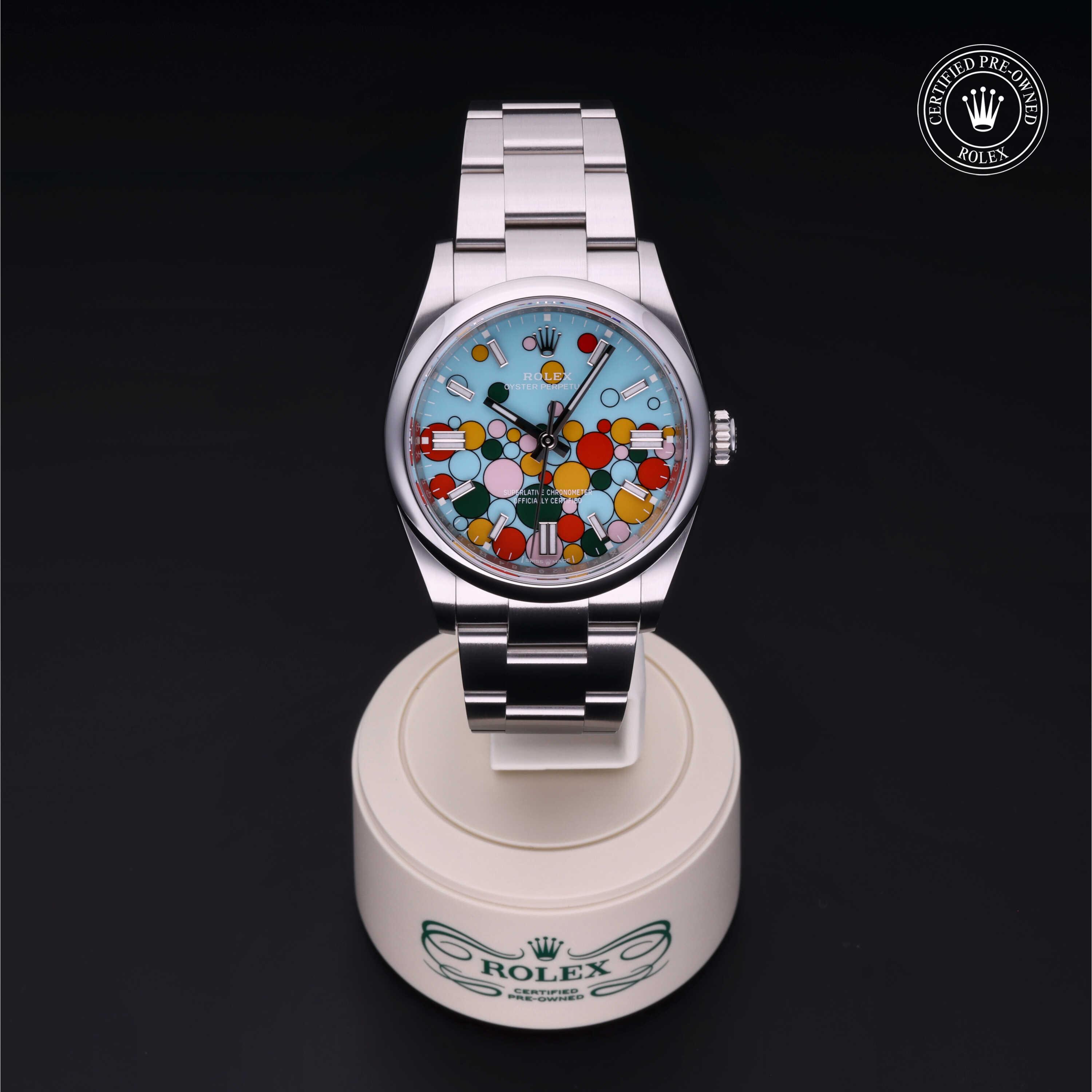 Rolex Oyster Perpetual 360 view 126000