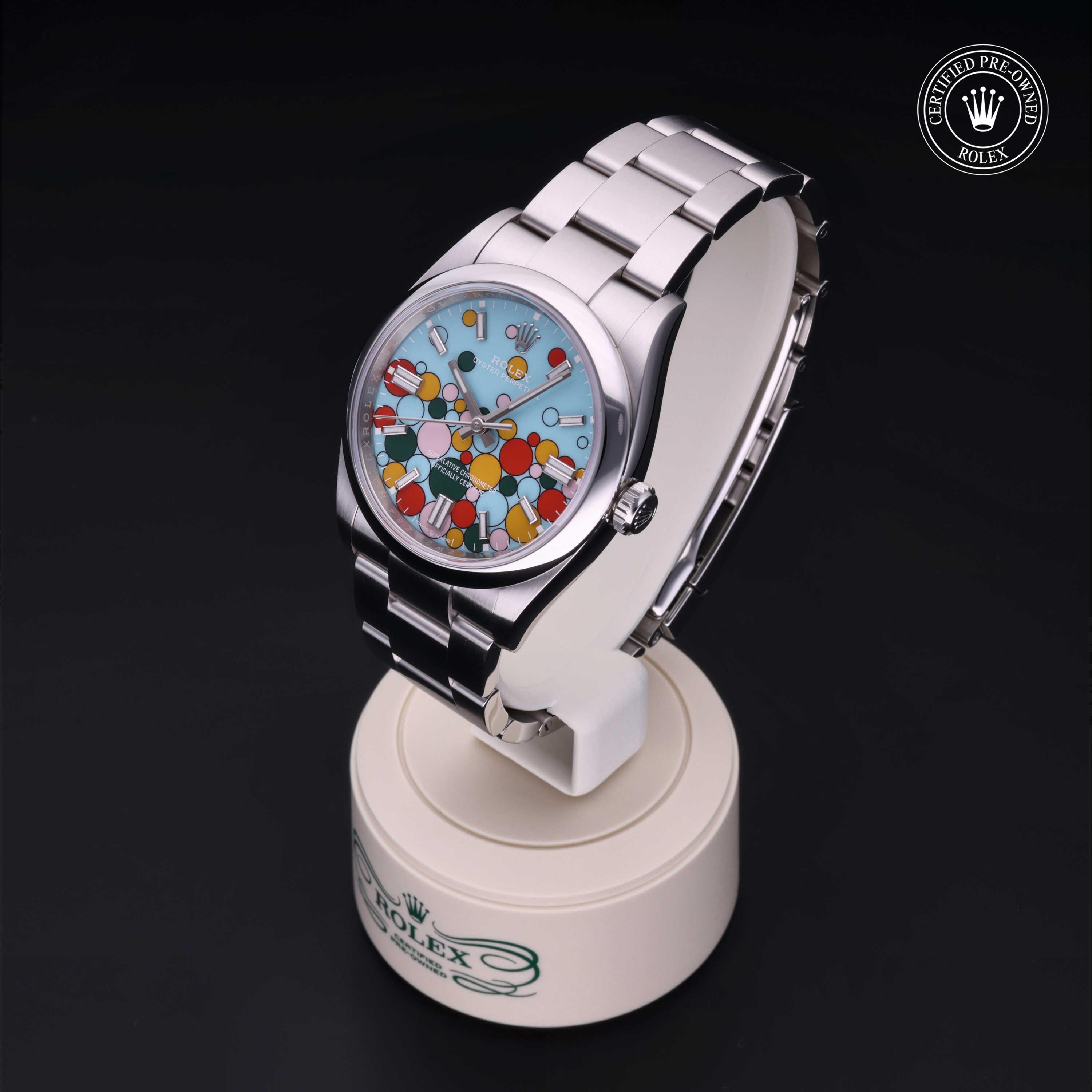 Rolex Oyster Perpetual 360 view 126000
