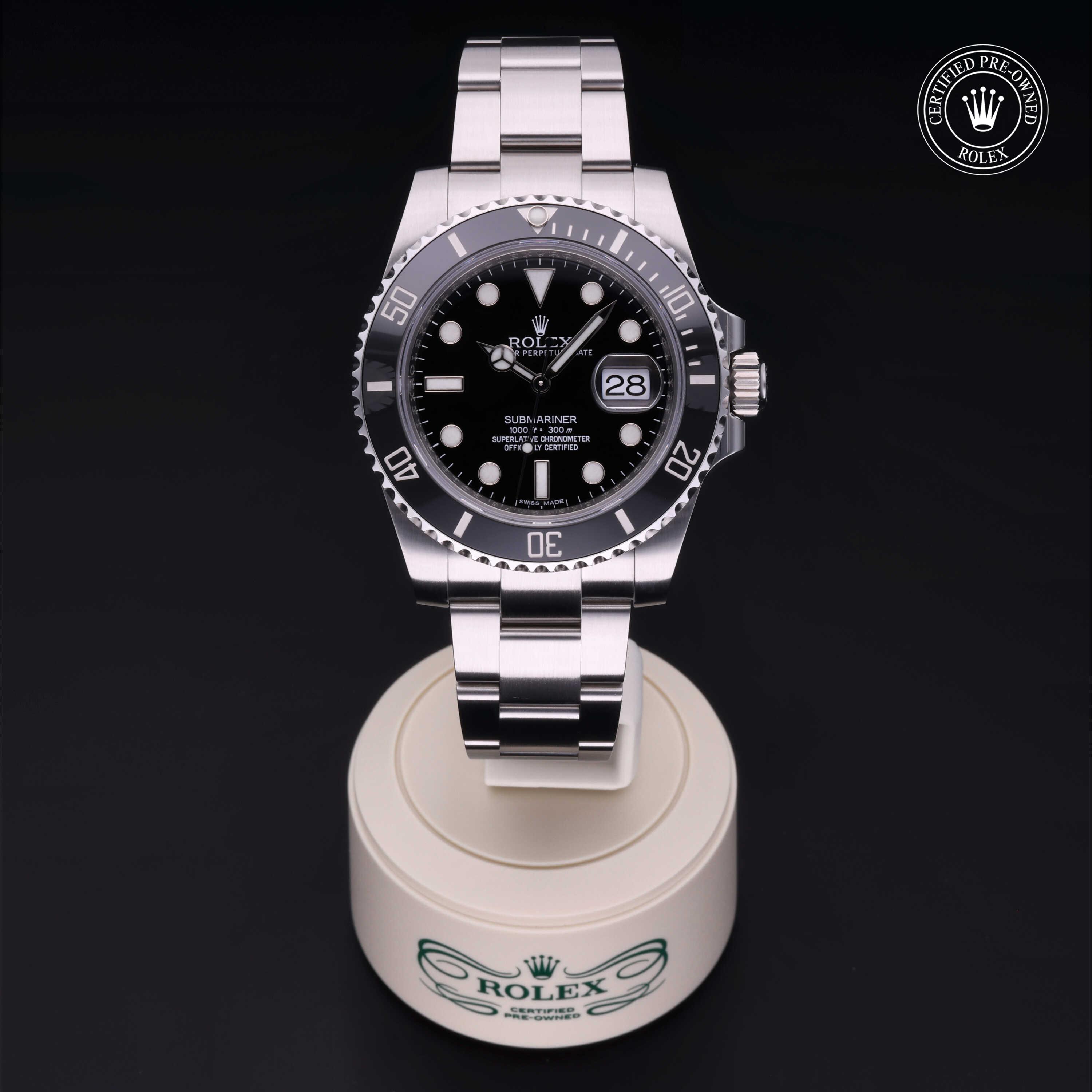 Rolex Submariner Date 360 view 116610LN