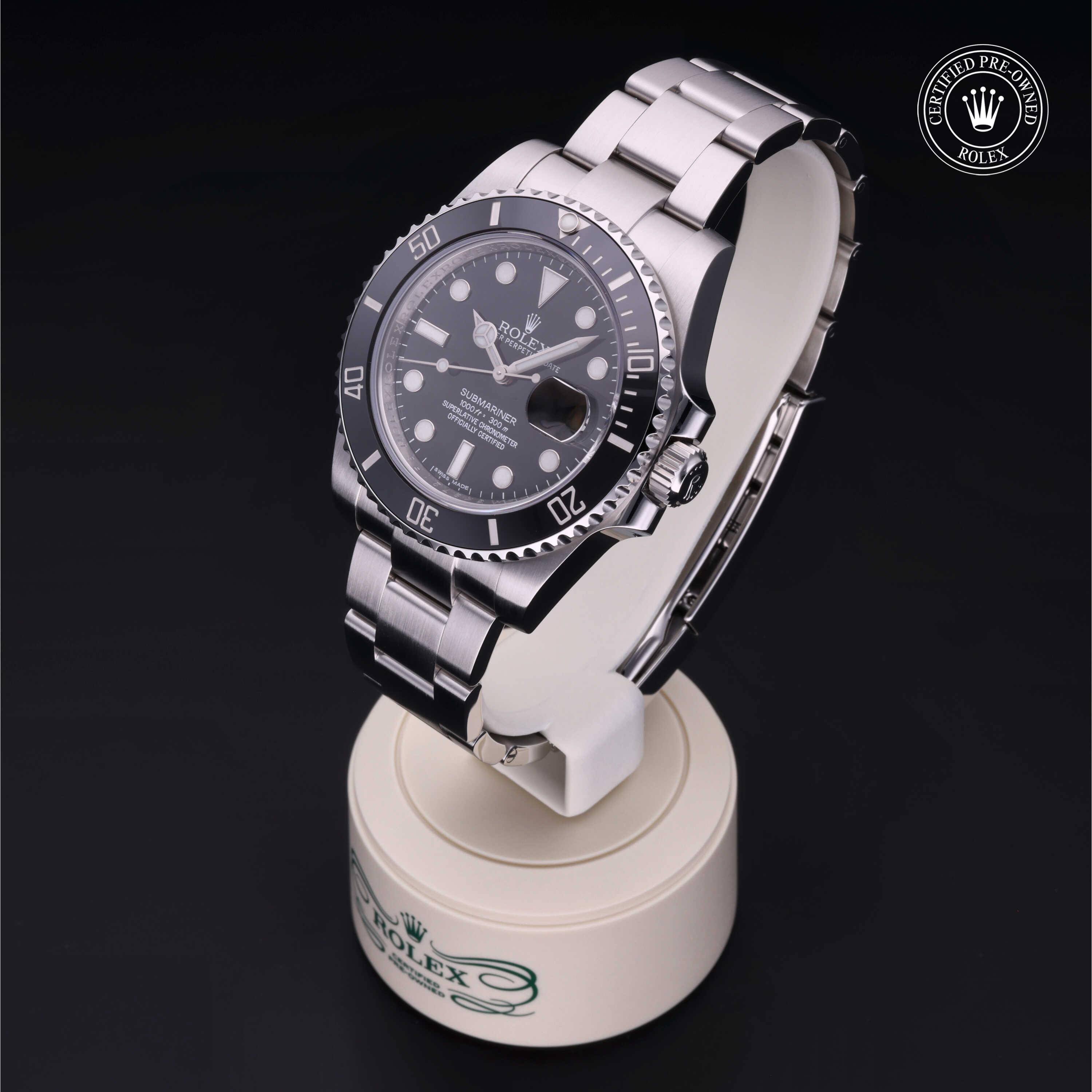 Rolex Submariner Date 360 view 116610LN