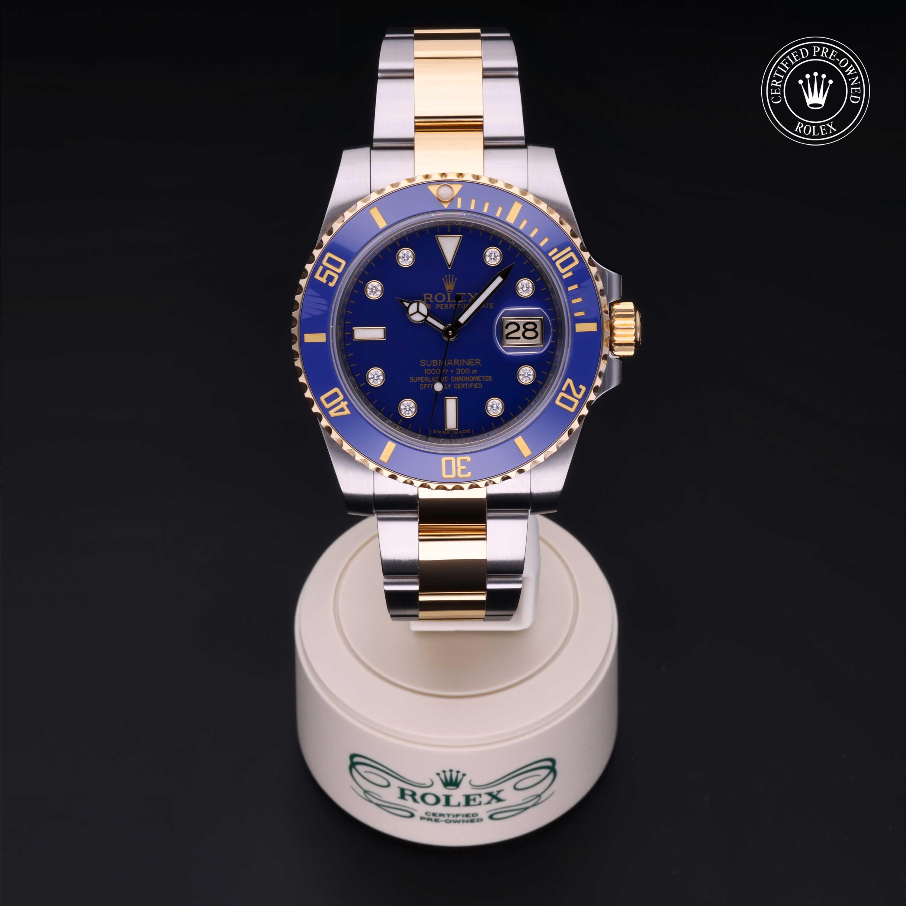 Rolex Submariner Date 360 view 116613LB