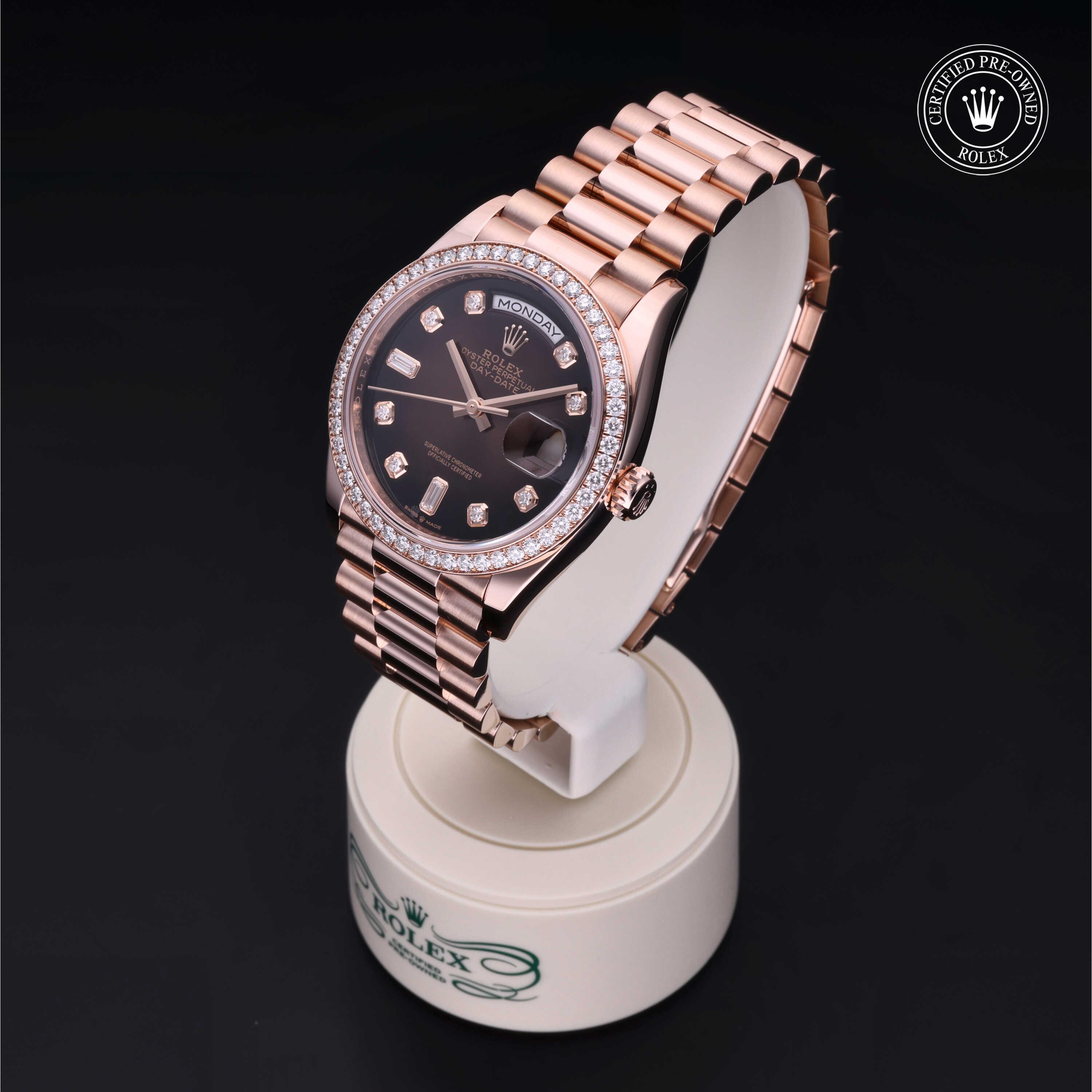 Rolex Day-Date 360 view 128345RBR
