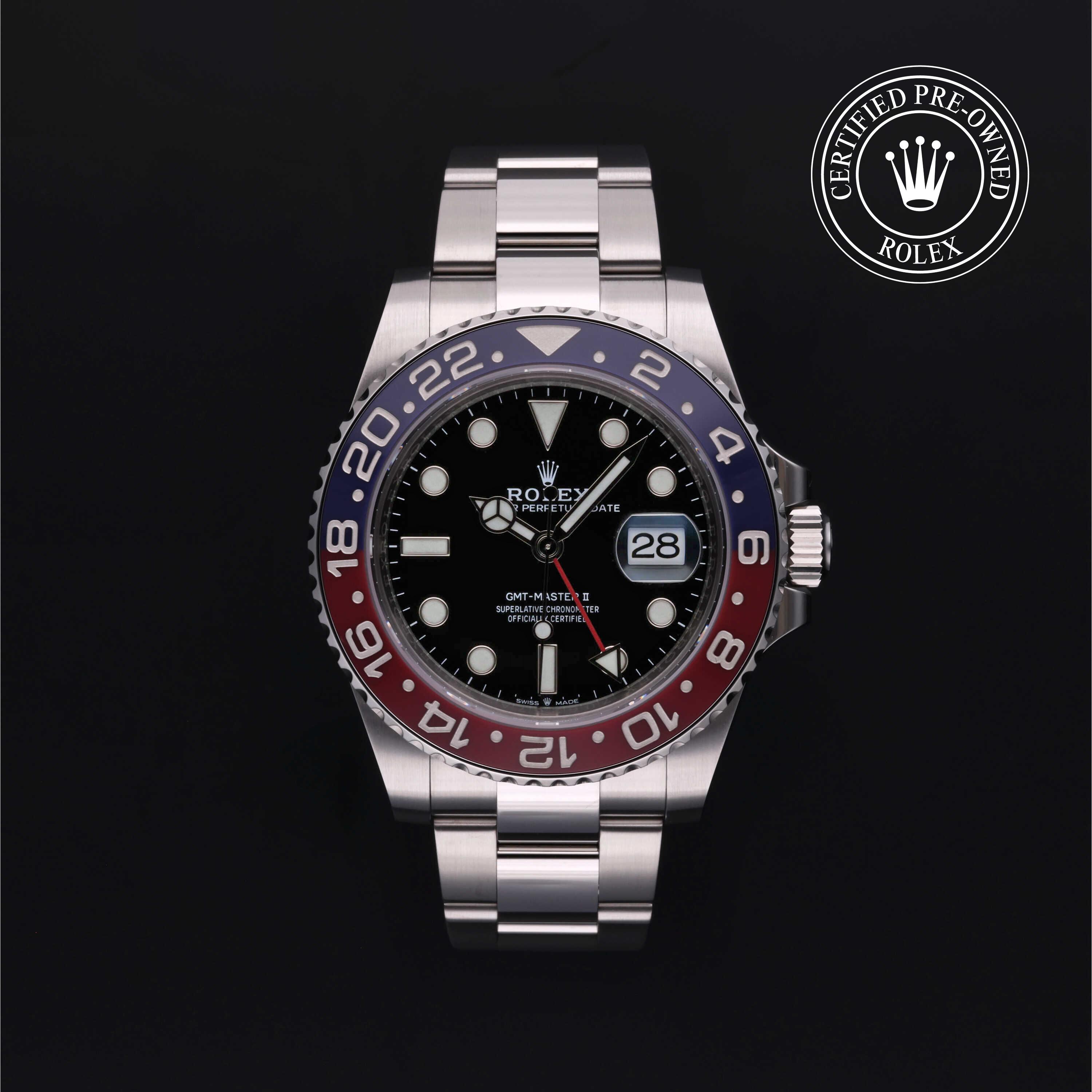 Rolex GMT-Master II Dial 126710BLRO