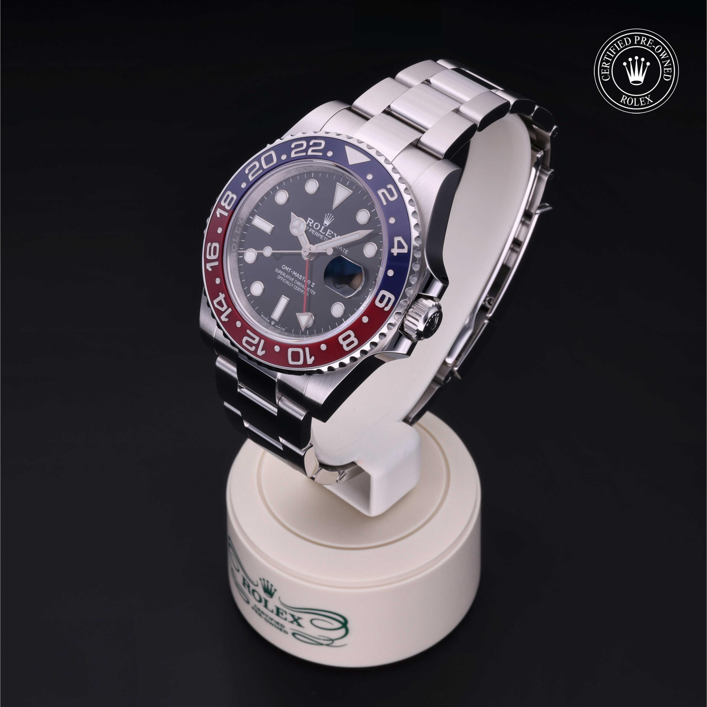 Rolex GMT-Master II 360 view 126710BLRO