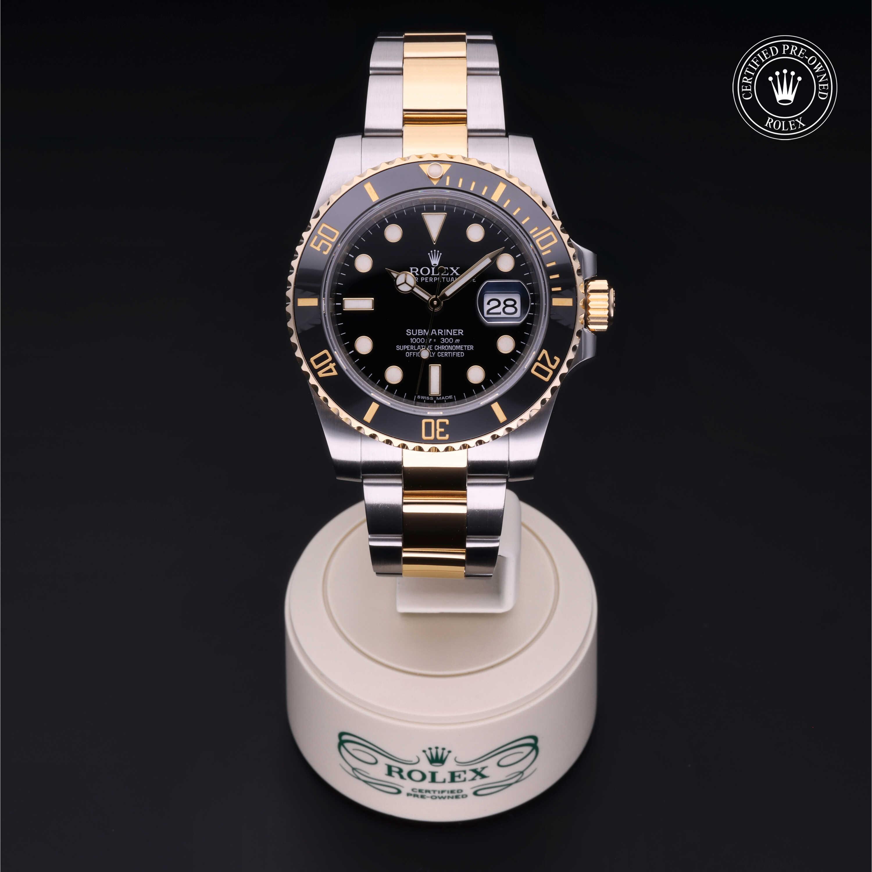 Rolex 潜航者日历型 360 view 116613LN