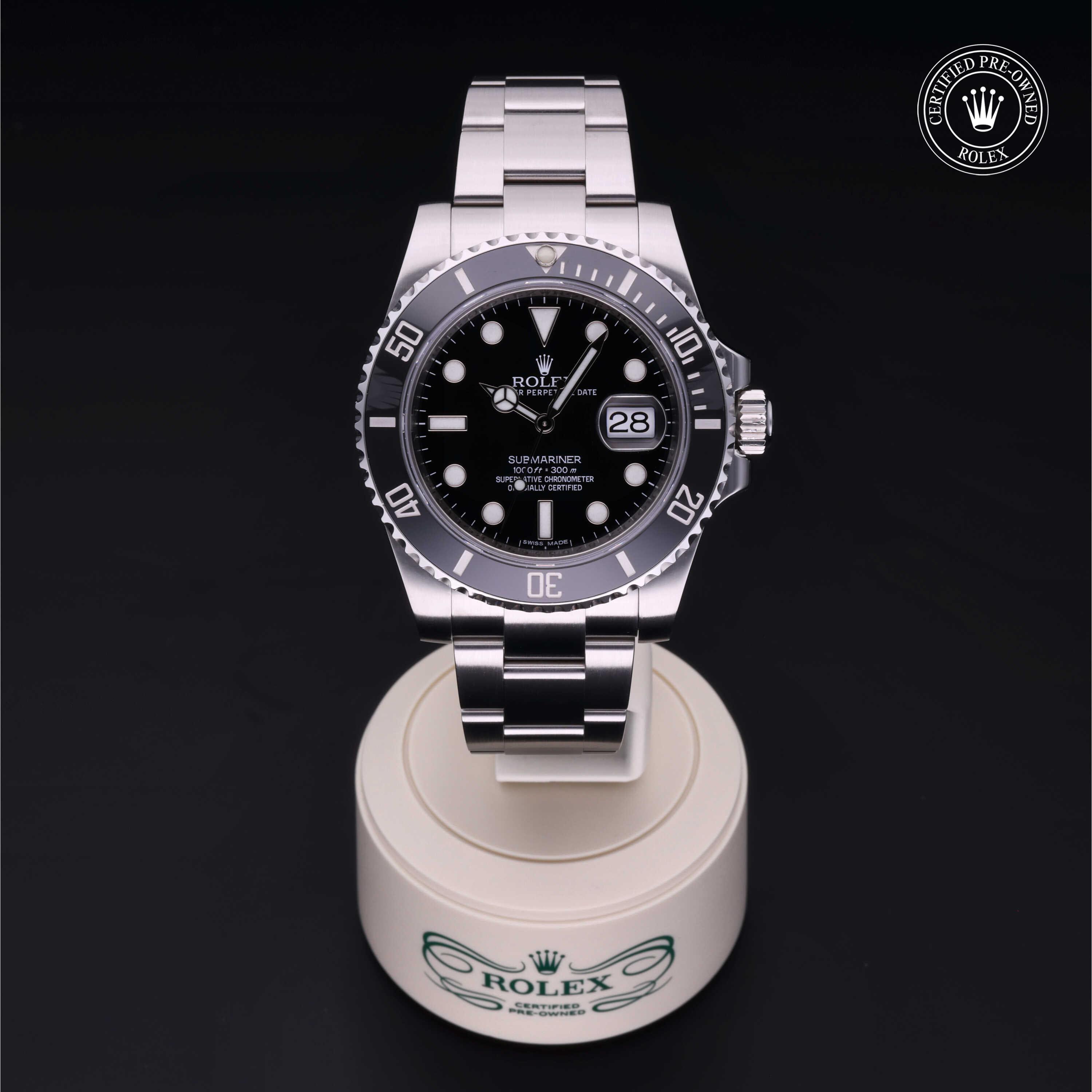 Rolex Submariner Date 360 view 116610LN