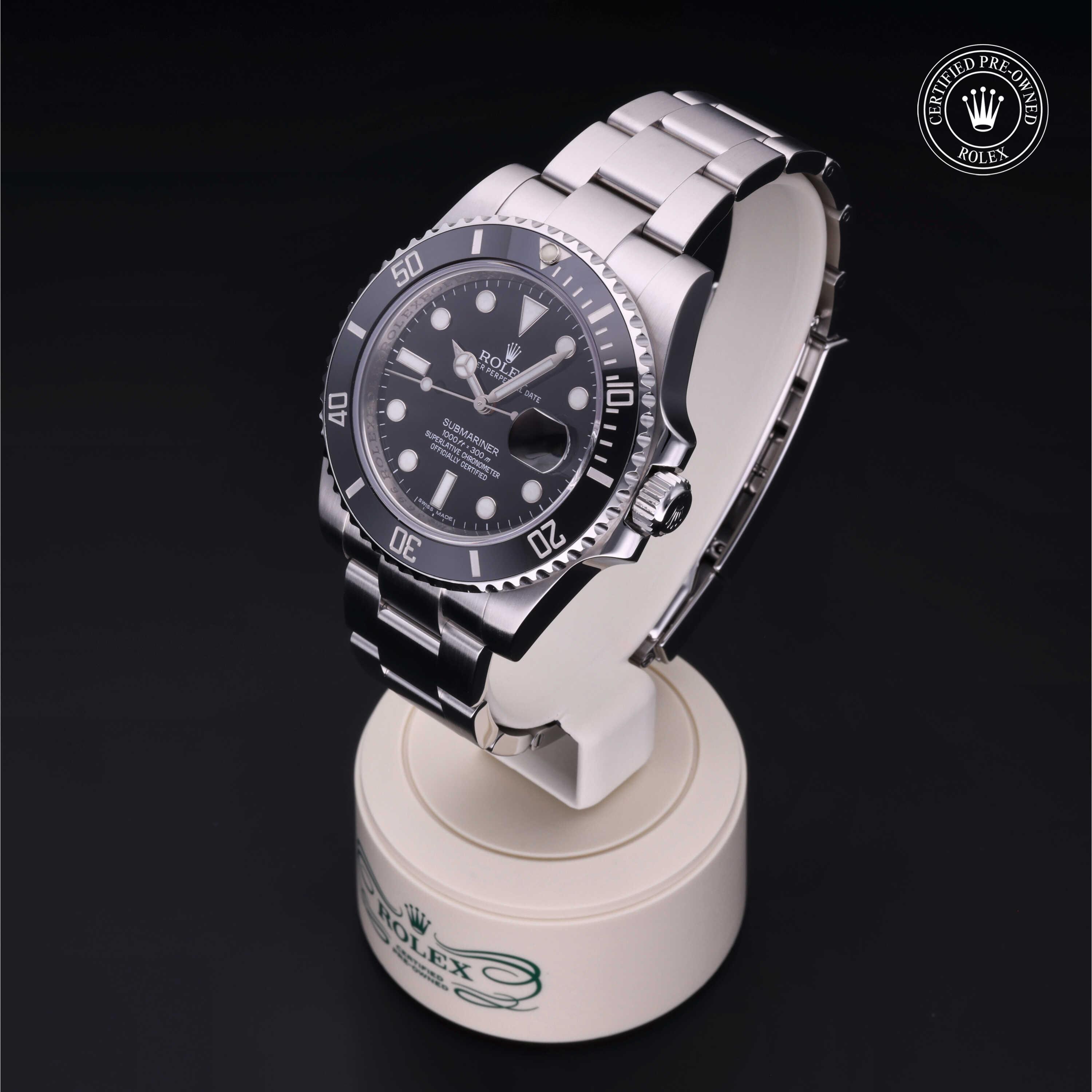Rolex Submariner Date 360 view 116610LN