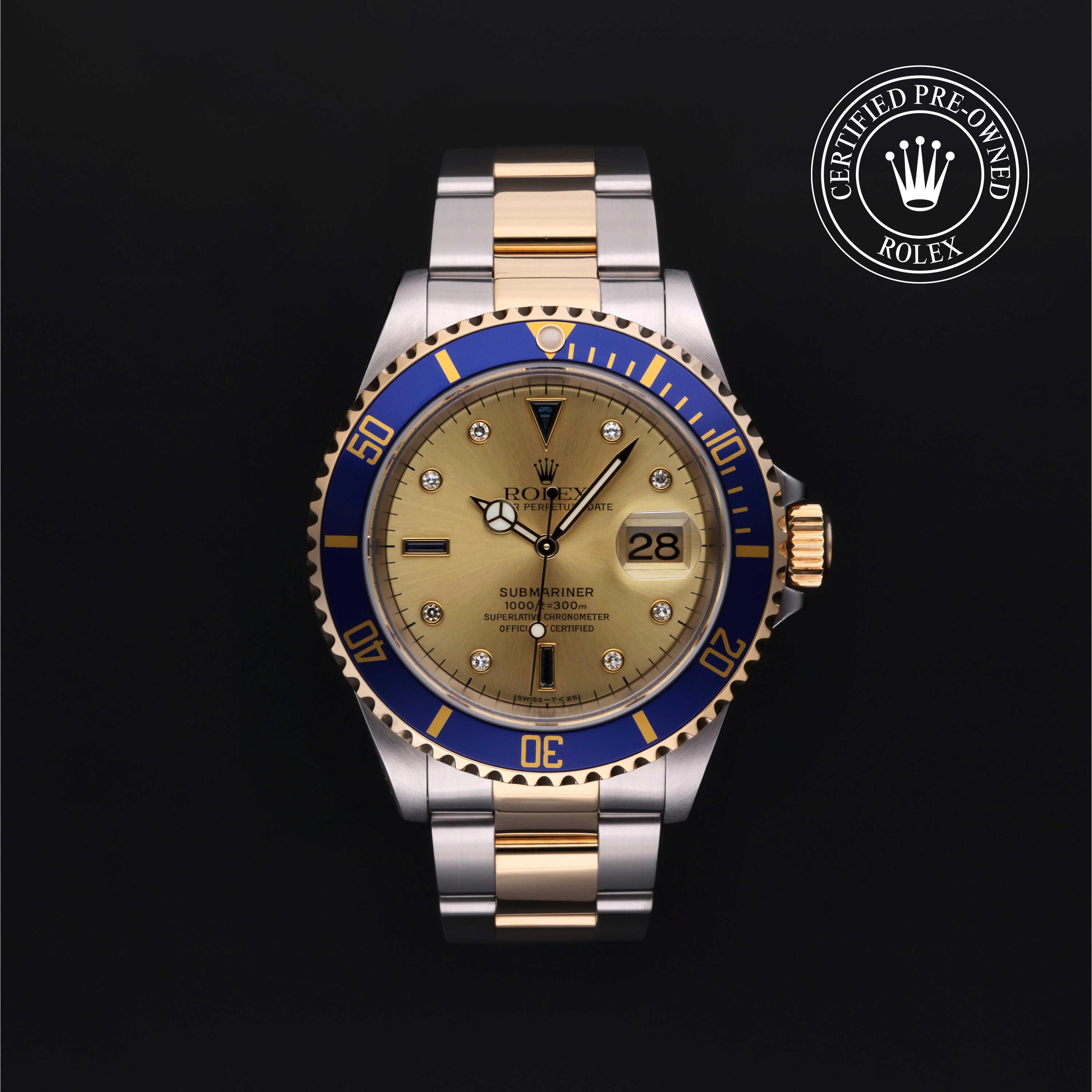 Rolex Submariner Date Dial 16613
