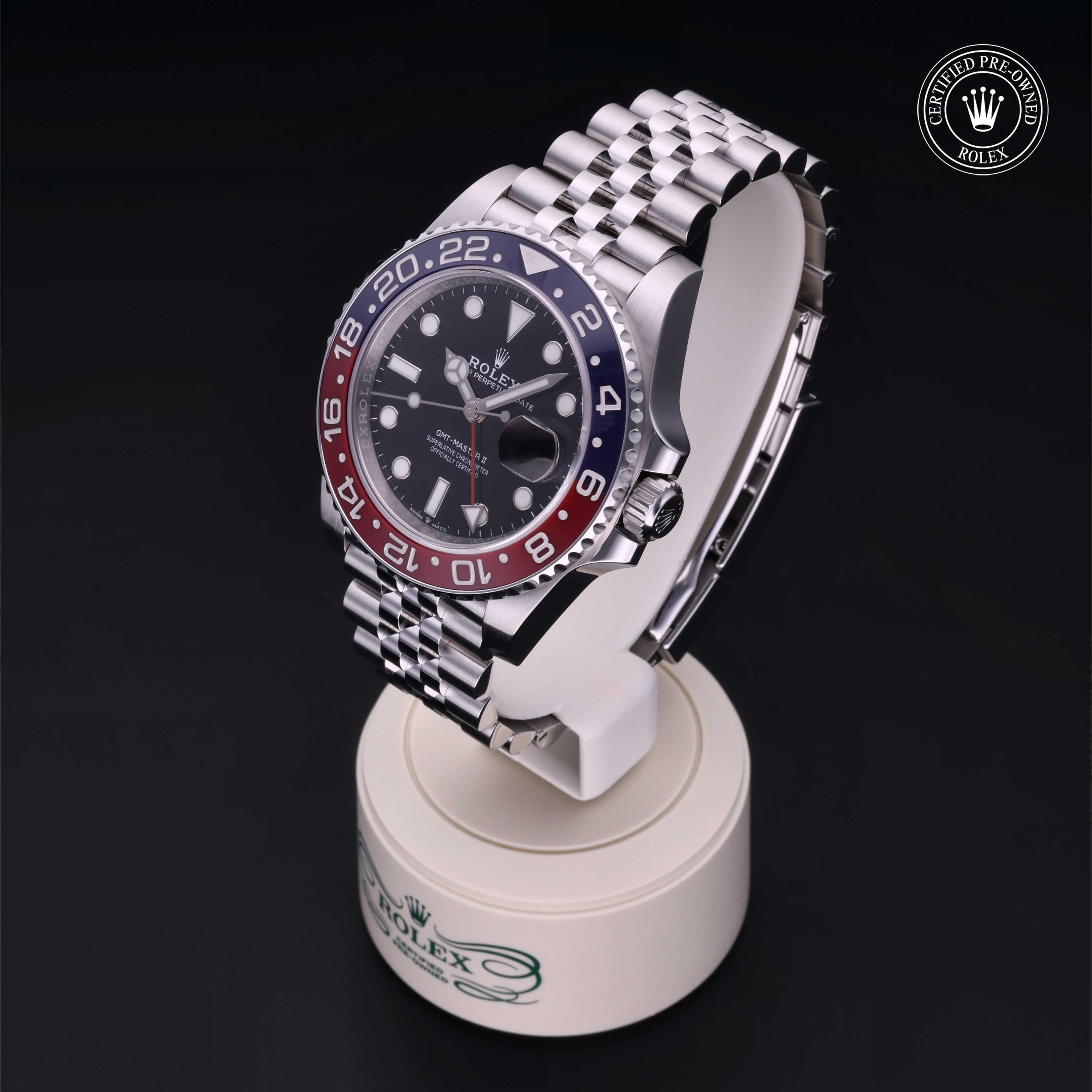 Rolex GMT-Master II 360 view 126710BLRO