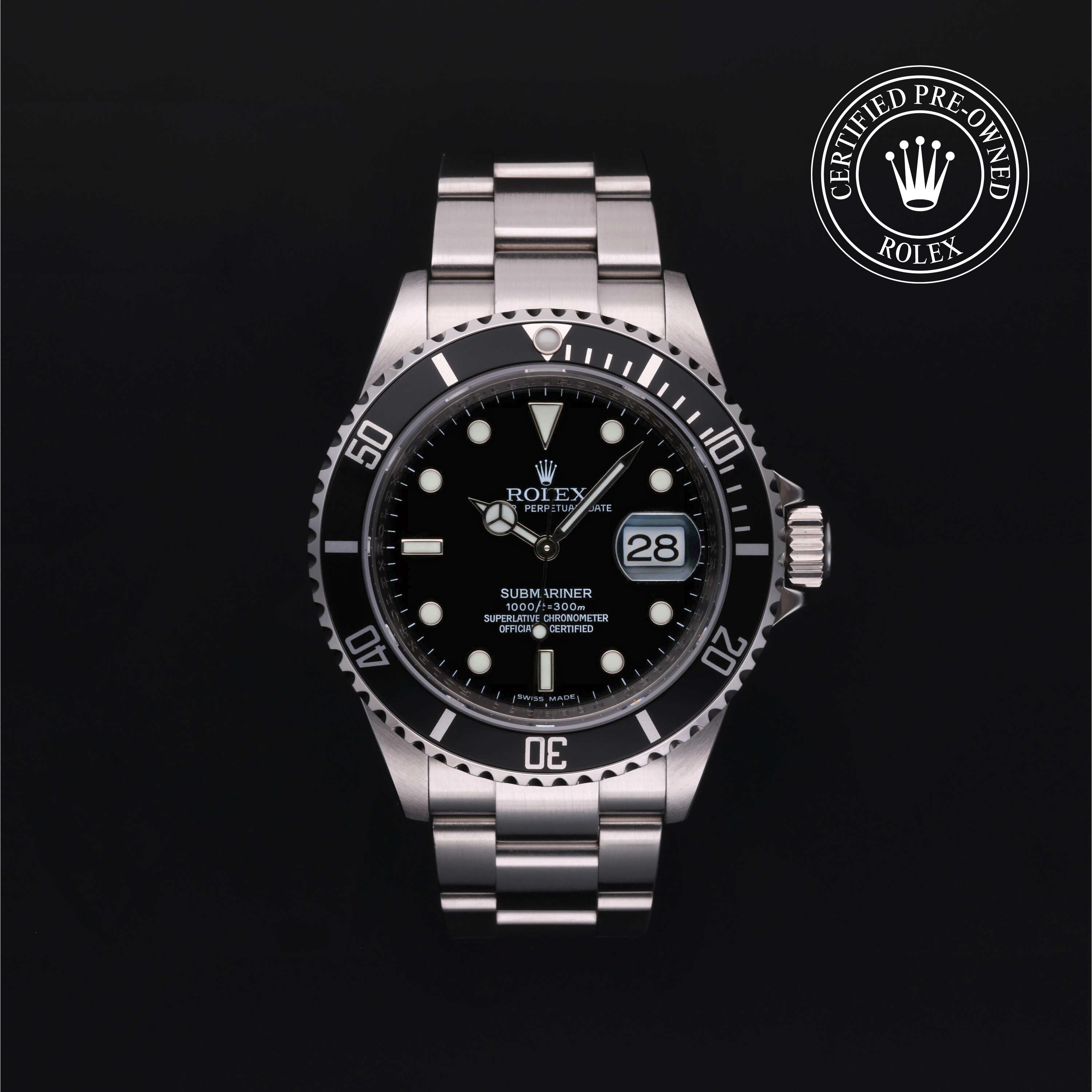 Rolex Submariner Date Dial 16610